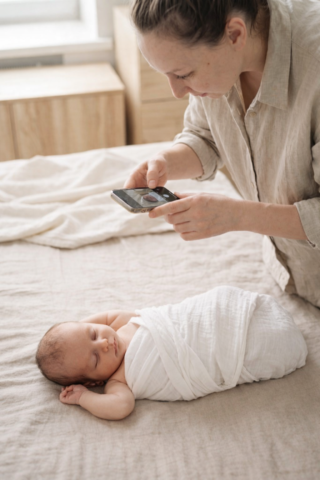 Så fotograferar du din baby hemma