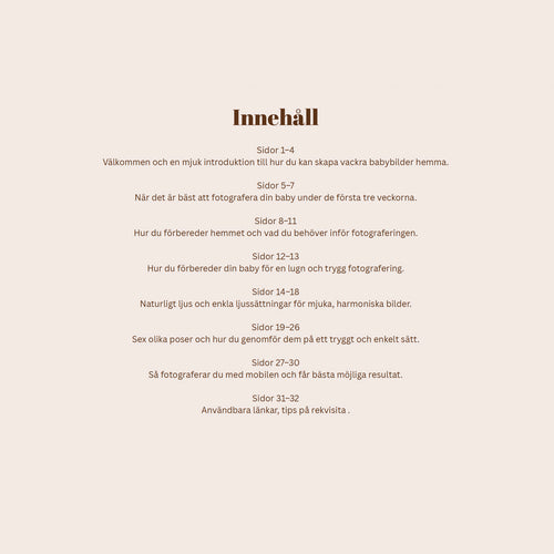 How to Photograph Your Baby at Home